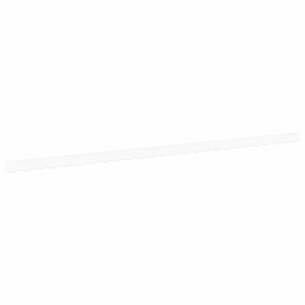 vidaXL Αντικατάσταση κουρτίνας τέντας Λευκό 580 x 20 εκ. Πολυεστέρας