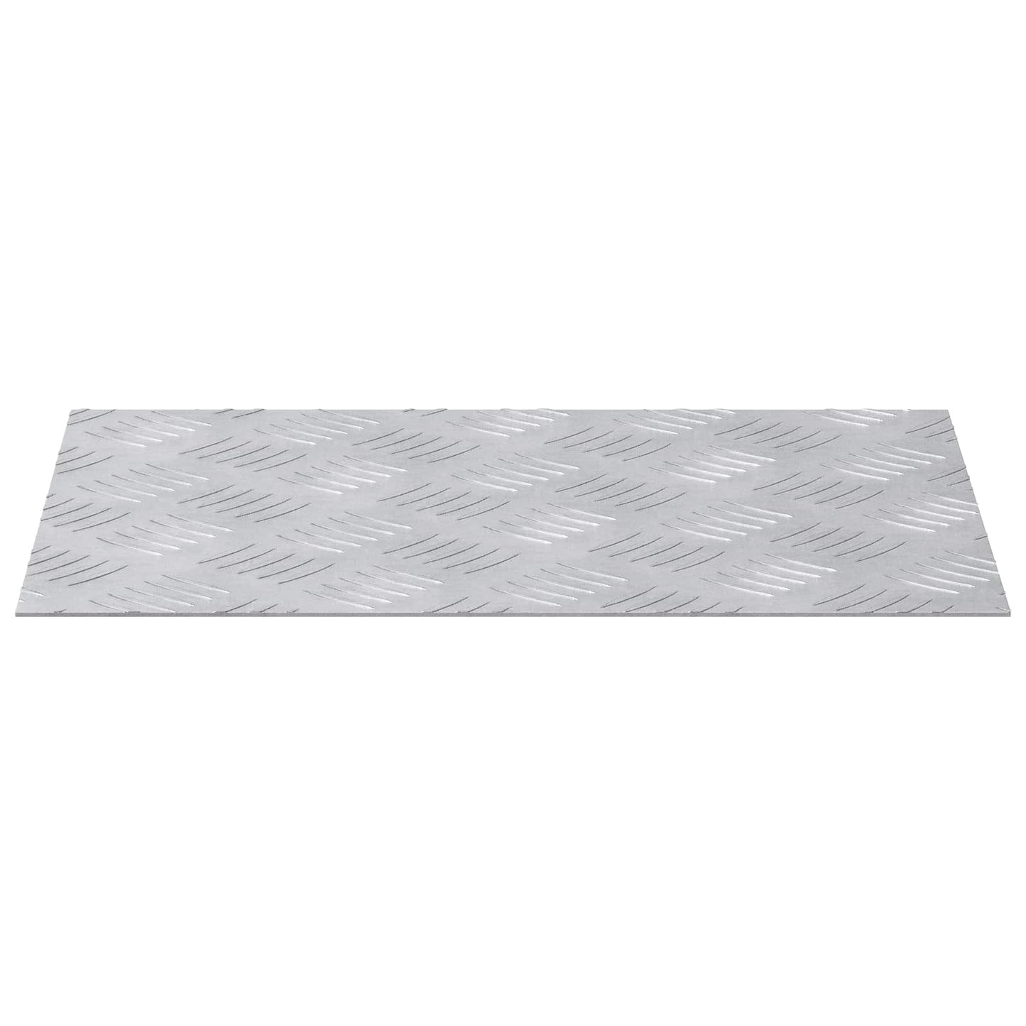 vidaXL Σκαλοπάτι 2 τμχ. 40 x 30 cm Ασημί Αλουμίνιο Ορθογώνιος