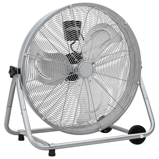 vidaXL Ανεμιστήρας τύπου τυμπάνου με τροχούς 73 x 42 x 70 εκ Αλουμίνιο