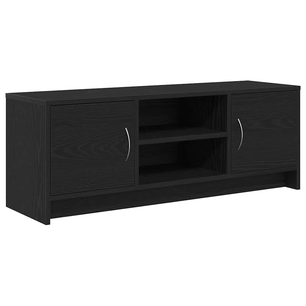vidaXL Έπιπλο Τηλεόρασης Μαύρο Δρυς 102x30x37,5 εκ. από Τεχνητό Ξύλο