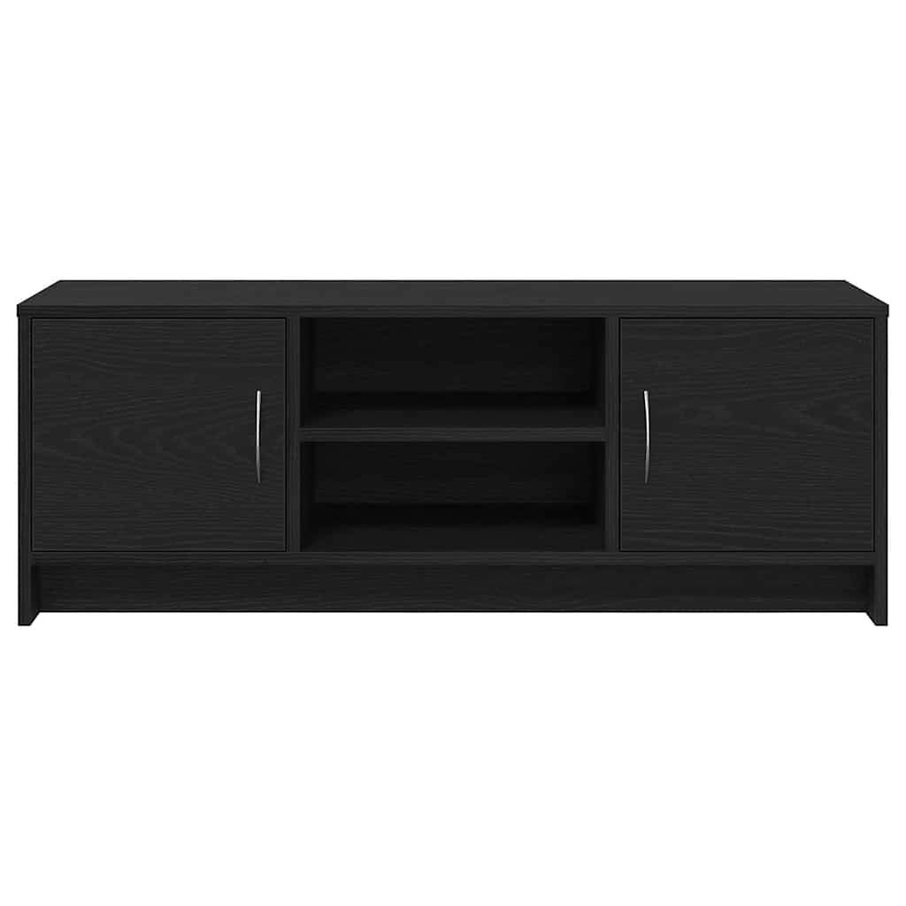 vidaXL Έπιπλο Τηλεόρασης Μαύρο Δρυς 102x30x37,5 εκ. από Τεχνητό Ξύλο