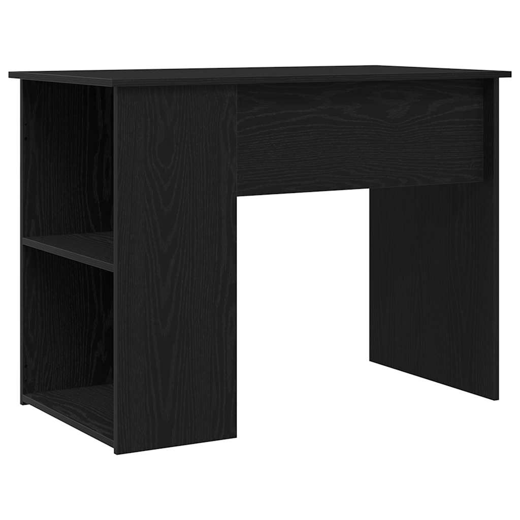 vidaXL Γραφείο Μαύρη Δρυς 100x55x75 εκ. από Τεχνητό Ξύλο