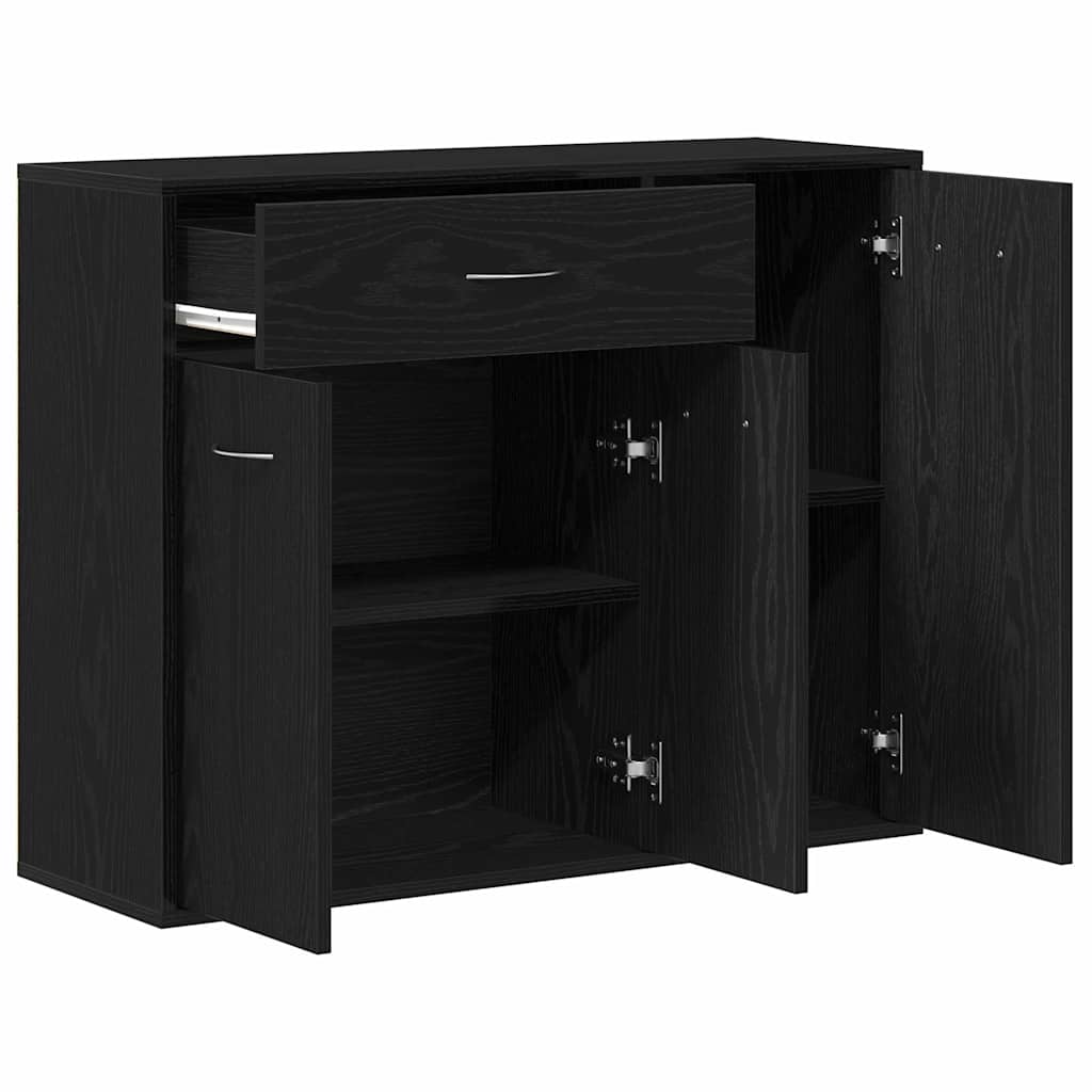 vidaXL Μπουφές από Μαύρη Δρυς 88x30x70 εκ. από Τεχνητό Ξύλο