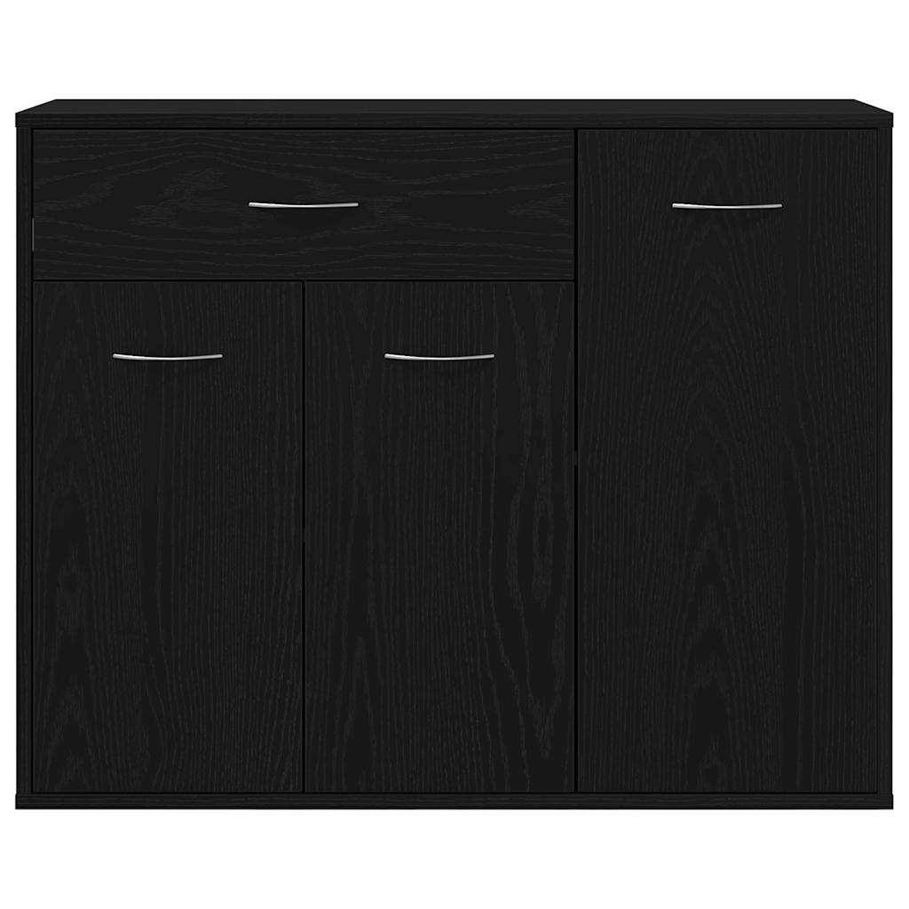 vidaXL Μπουφές από Μαύρη Δρυς 88x30x70 εκ. από Τεχνητό Ξύλο