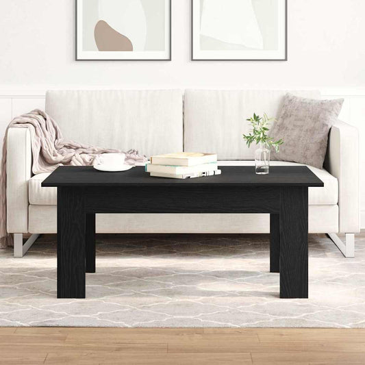 vidaXL Τραπεζάκι σαλονιού Μαύρη Οξυά 100 x 60 x 42 cm