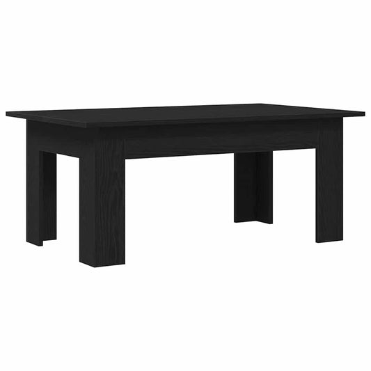 vidaXL Τραπεζάκι σαλονιού Μαύρη Οξυά 100 x 60 x 42 cm