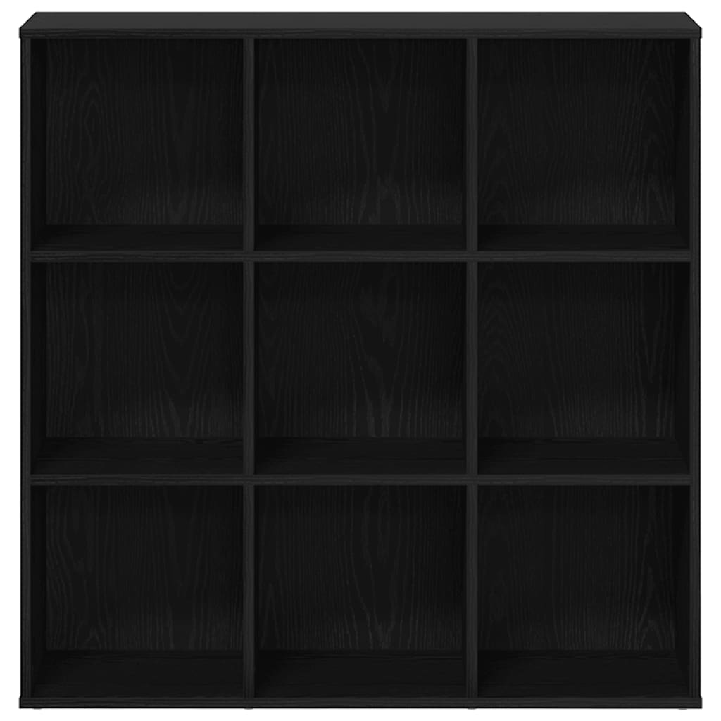vidaXL Βιβλιοθήκη Μαύρη Δρυς 98x29x97,5 εκ. από Τεχνητό Ξύλο