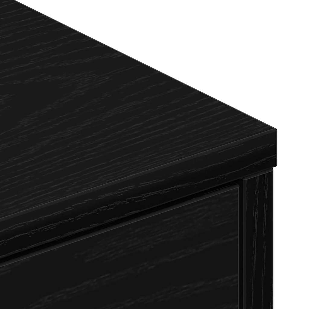 vidaXL Ντουλάπι TV Μαύρη Οξυά 80 x 34 x 36 εκ Επεξεργασμένο ξύλο