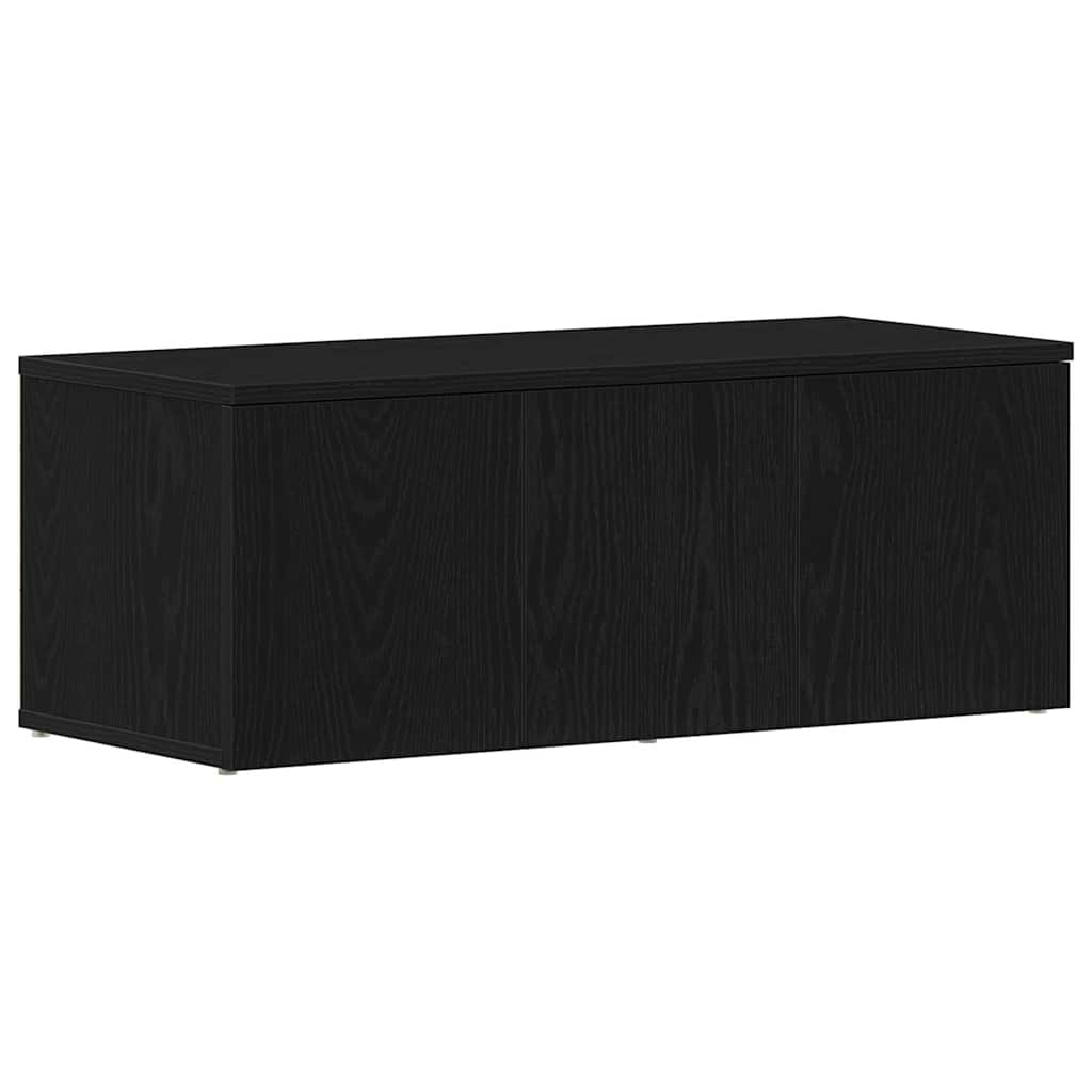 vidaXL Ντουλάπι TV Μαύρη Οξυά 80x34x30 εκ. Επεξεργασμένο ξύλο