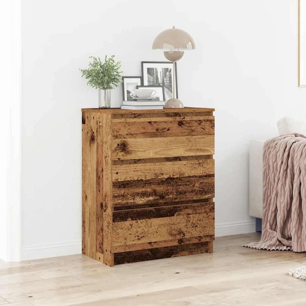 vidaXL Μπουφές από Παλιό Ξύλο 60x35x76 εκ. από Τεχνητό Ξύλο