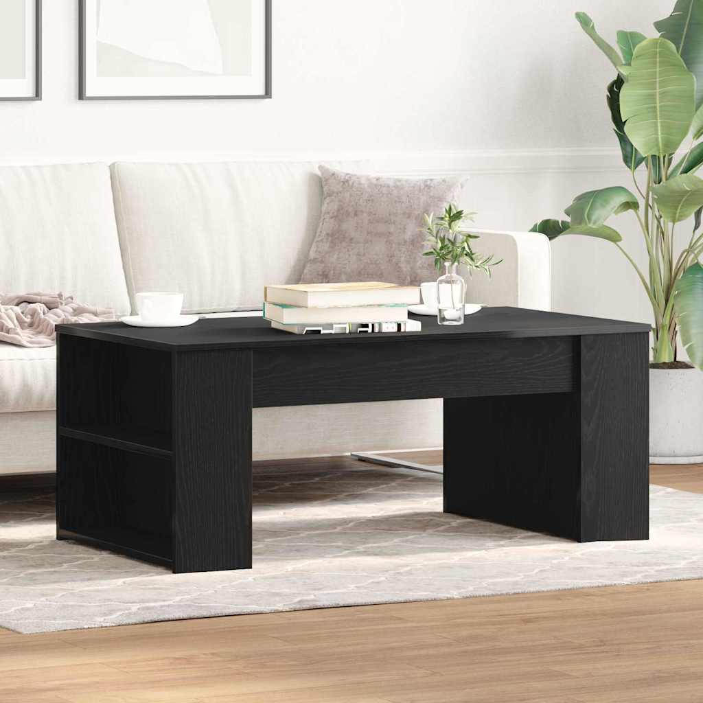 vidaXL Τραπεζάκι σαλονιού Μαύρη Οξυά 102 x 55 x 42 cm