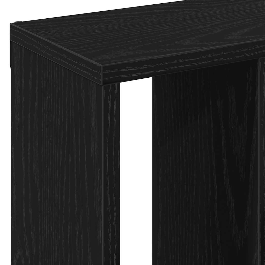 vidaXL Ράφι Τοίχου Μαύρη Δρυς 45x16x45 εκ. από Τεχνητό Ξύλο