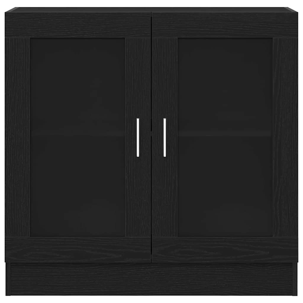 vidaXL Βιβλιοθήκη Μαύρη δρυς 82.5 x 30.5 x 80 cm Επεξεργασμένο ξύλο