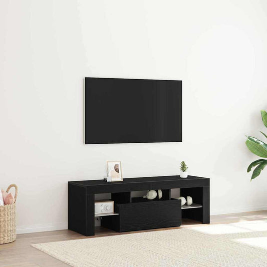 vidaXL Ντουλάπι TV Μαύρη Οξυά 120 x 35 x 40 εκ. Επεξεργασμένο ξύλο