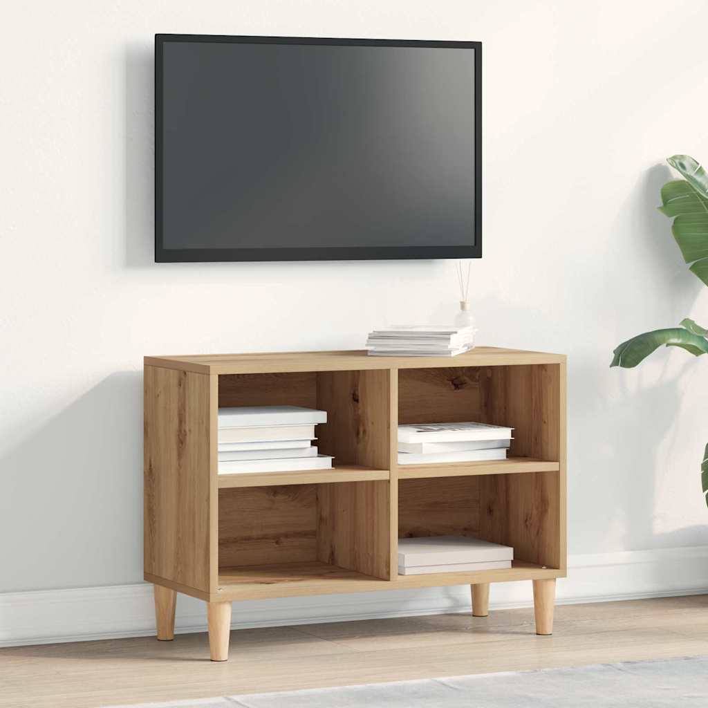 vidaXL Ντουλάπι TV artisian oak 69,5 x 30 x 50 εκ. Επεξεργασμένο ξύλο