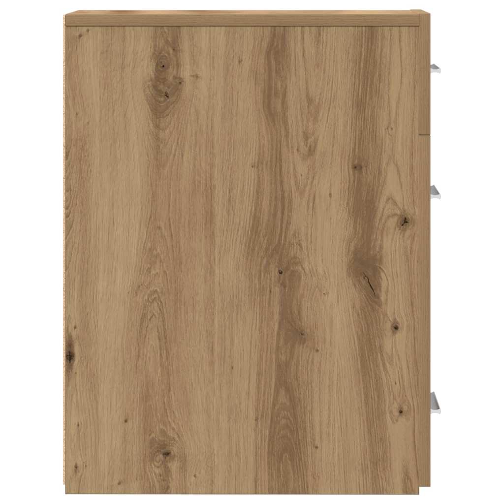 vidaXL Ντουλάπι Φαρμακείου Ξύλινο 20x45,5x60 εκ.