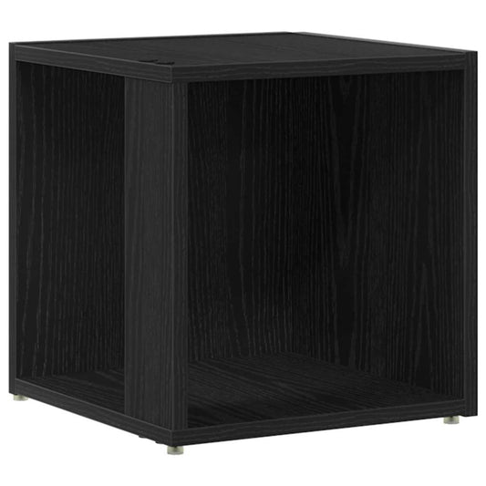 vidaXL Γωνιακά ράφια Μαύρη δρυς 33 x 33 x 34.5 cm Επεξεργασμένο ξύλο