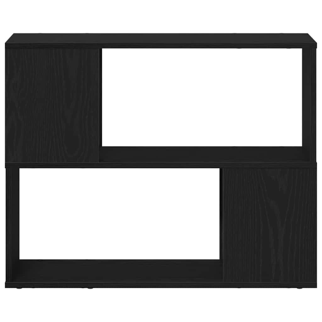 vidaXL Σετ επίπλου τηλεόρασης Επιτοίχιο Μαύρη Οξυά 80 x 24 x 63 cm