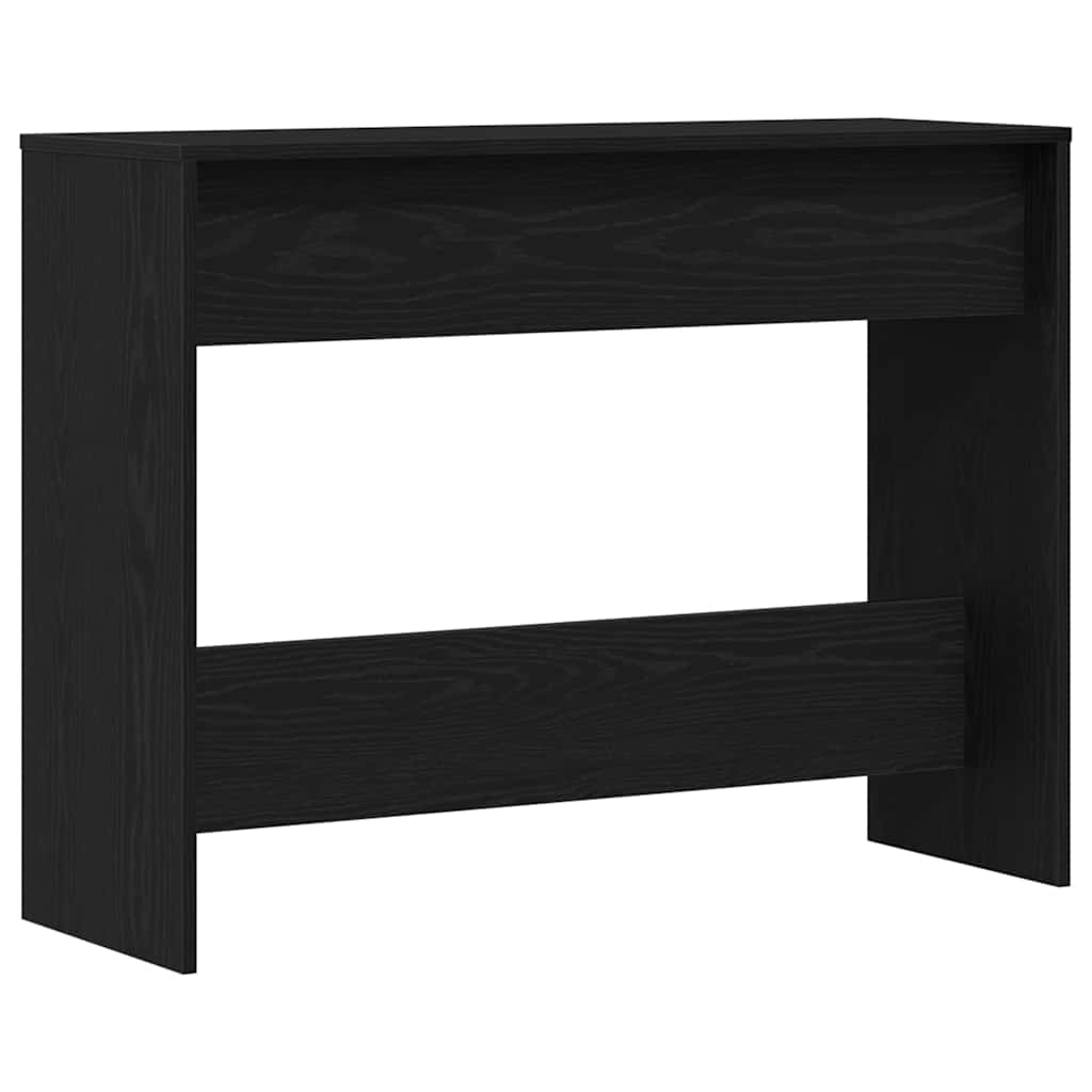vidaXL Τραπέζι κονσόλας Μαύρη Οξυά 100 x 35 x 76,5 εκ.