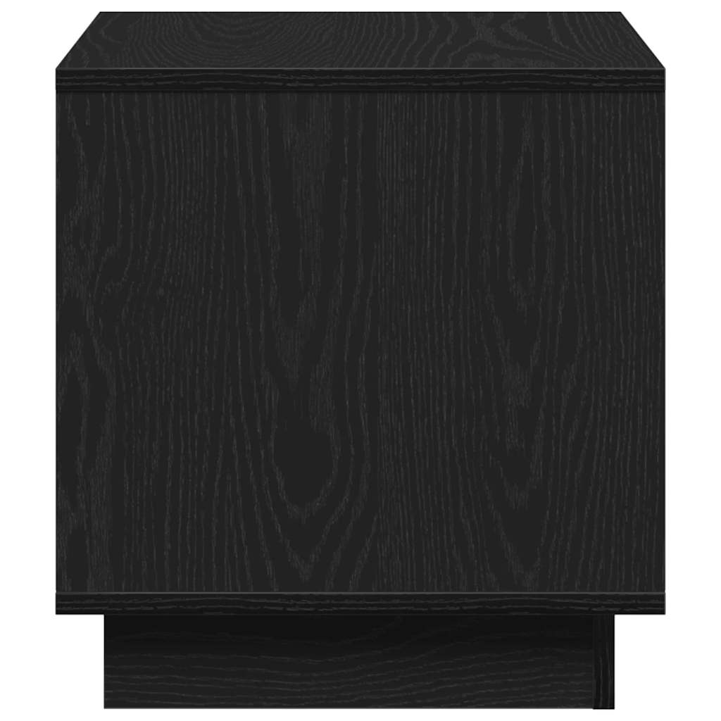 vidaXL Τραπεζάκι σαλονιού Μαύρη δρυς 40 x 40 x 43 cm