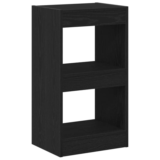 vidaXL Βιβλιοθήκη Μαύρη δρυς 40 x 30 x 71.5 εκ. Επεξεργασμένο ξύλο