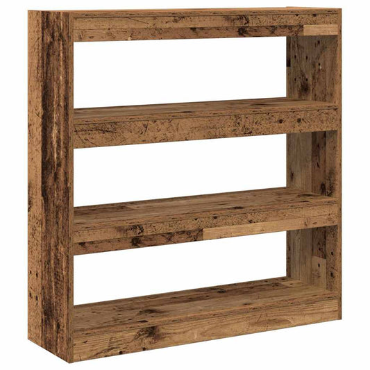 vidaXL Βιβλιοθήκη 3 επιπέδων 100 x 30 x 103 εκ. Επεξεργασμένο Ξύλο