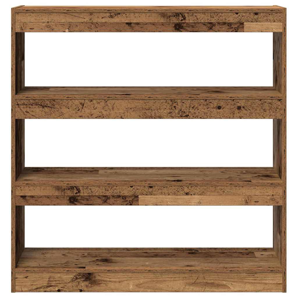 vidaXL Βιβλιοθήκη Παλαιό ξύλο 100 x 30 x 103 εκ. Επεξεργασμένο ξύλο