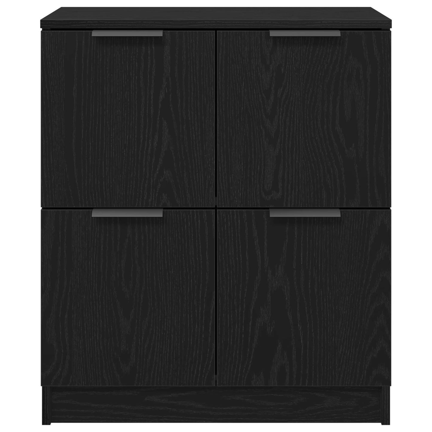 vidaXL Πλαϊνό γραφείο Μαύρη Οξυά 60 x 30 x 70 εκ. Επεξεργασμένο ξύλο