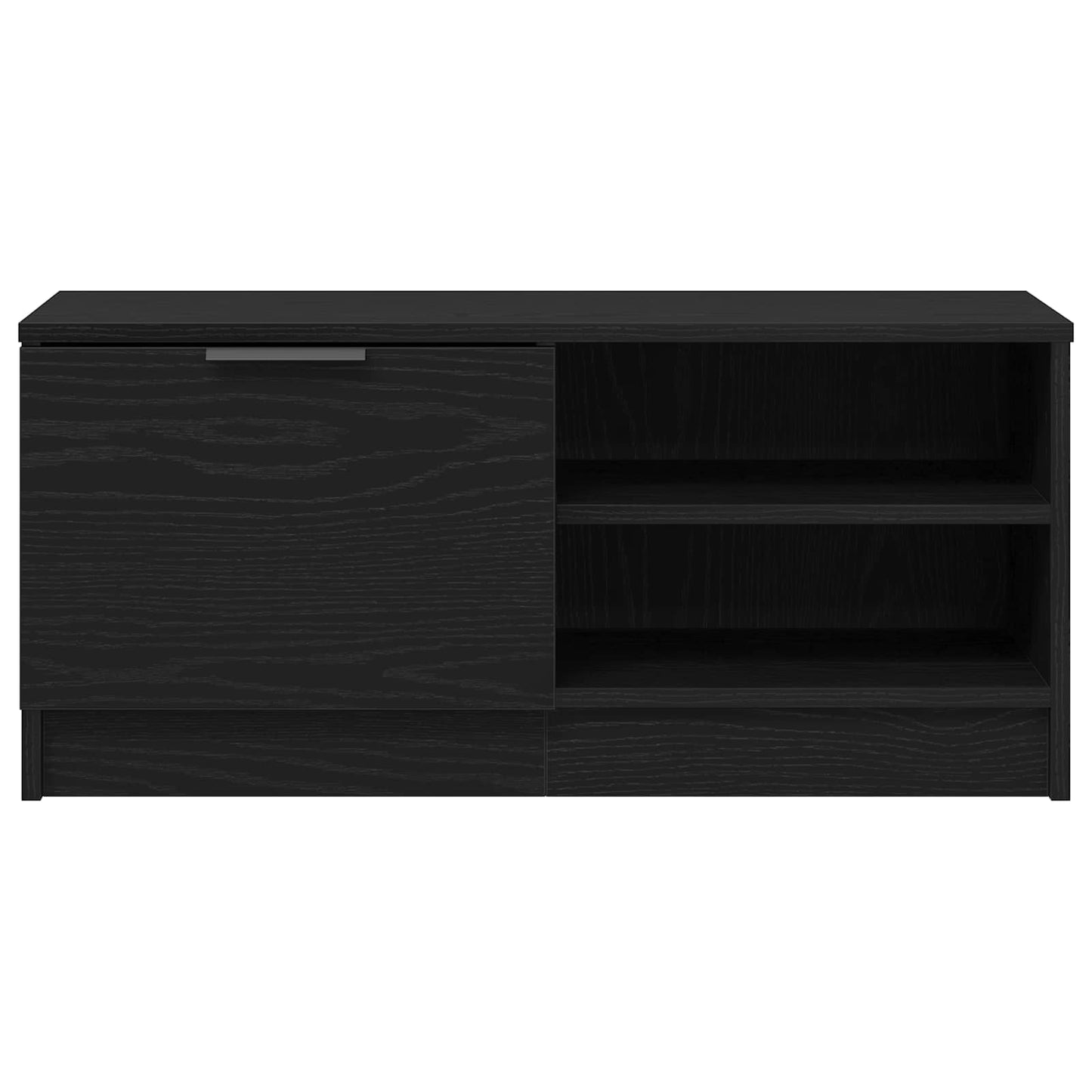 vidaXL Ντουλάπι TV Μαύρη Οξυά 80 x 35 x 36,5 cm Επεξεργασμένο ξύλο