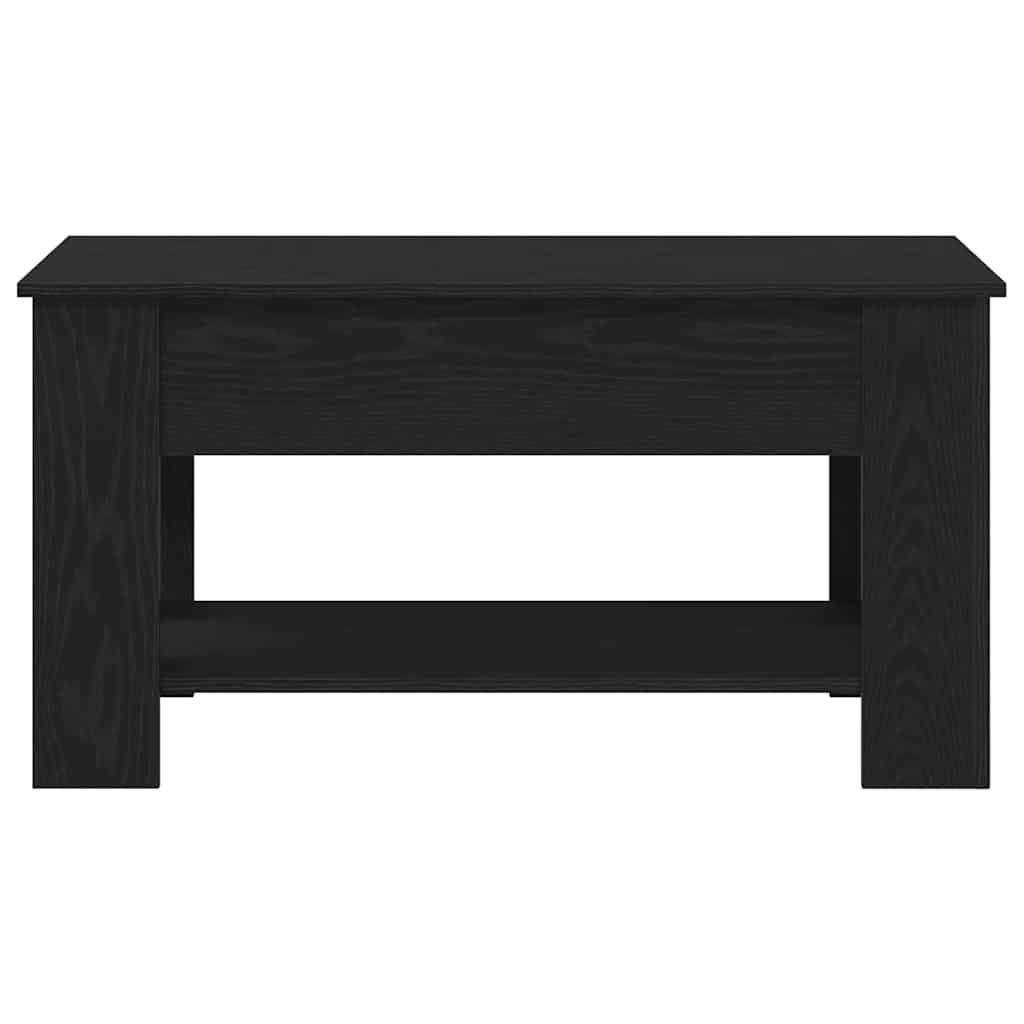 vidaXL Τραπεζάκι σαλονιού Μαύρη δρυς 101 x 49 x 52 cm