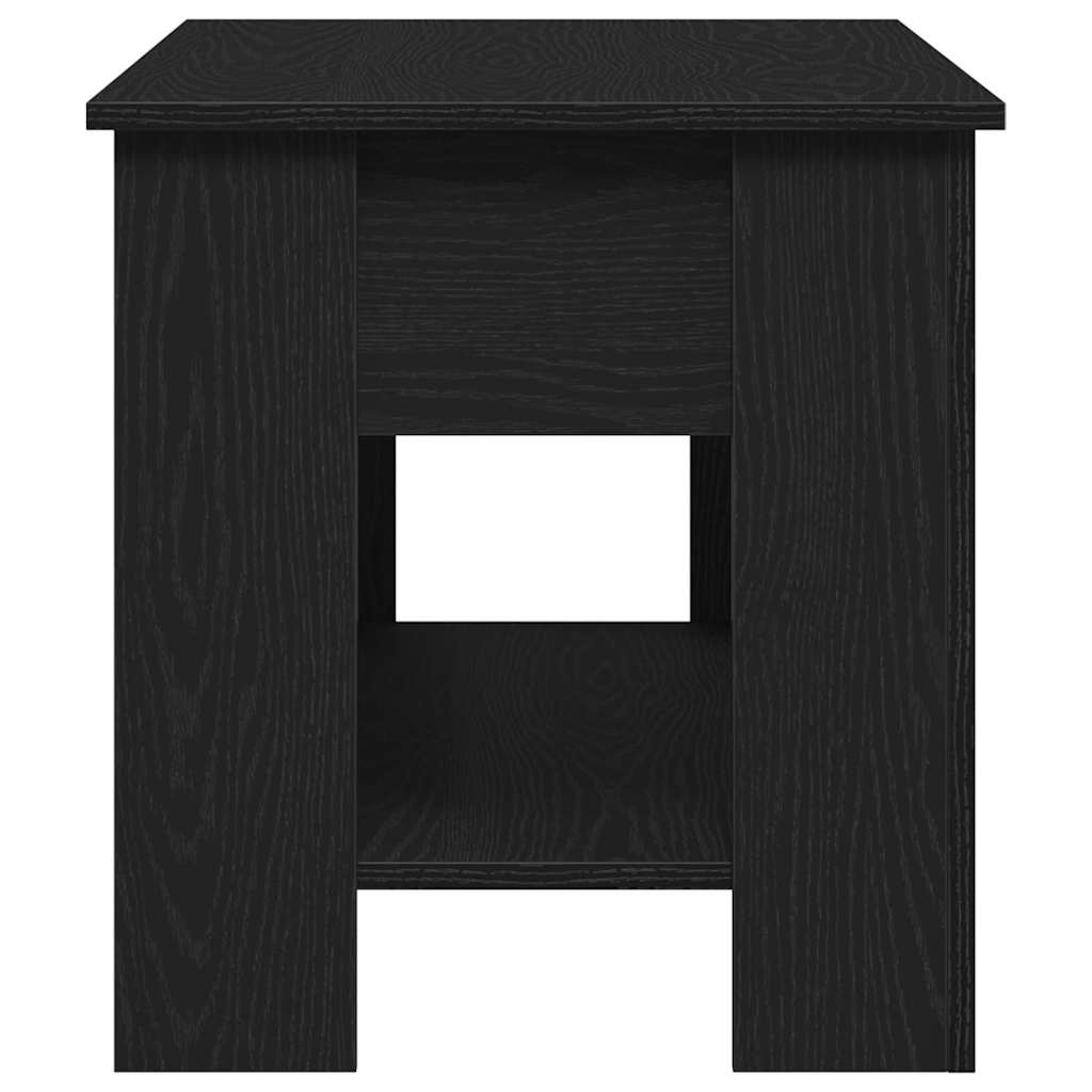 vidaXL Τραπεζάκι σαλονιού Μαύρη δρυς 101 x 49 x 52 cm