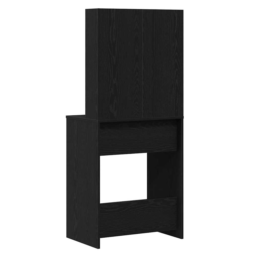 vidaXL Τραπέζι περιποίησης Μαύρη Οξυά 60 x 40 x 140 cm