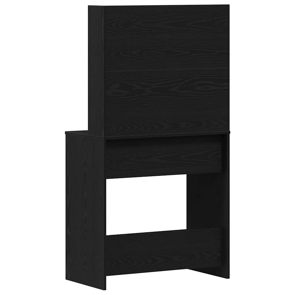 vidaXL Τραπέζι περιποίησης Μαύρη Οξυά 74,5 x 40 x 141 cm