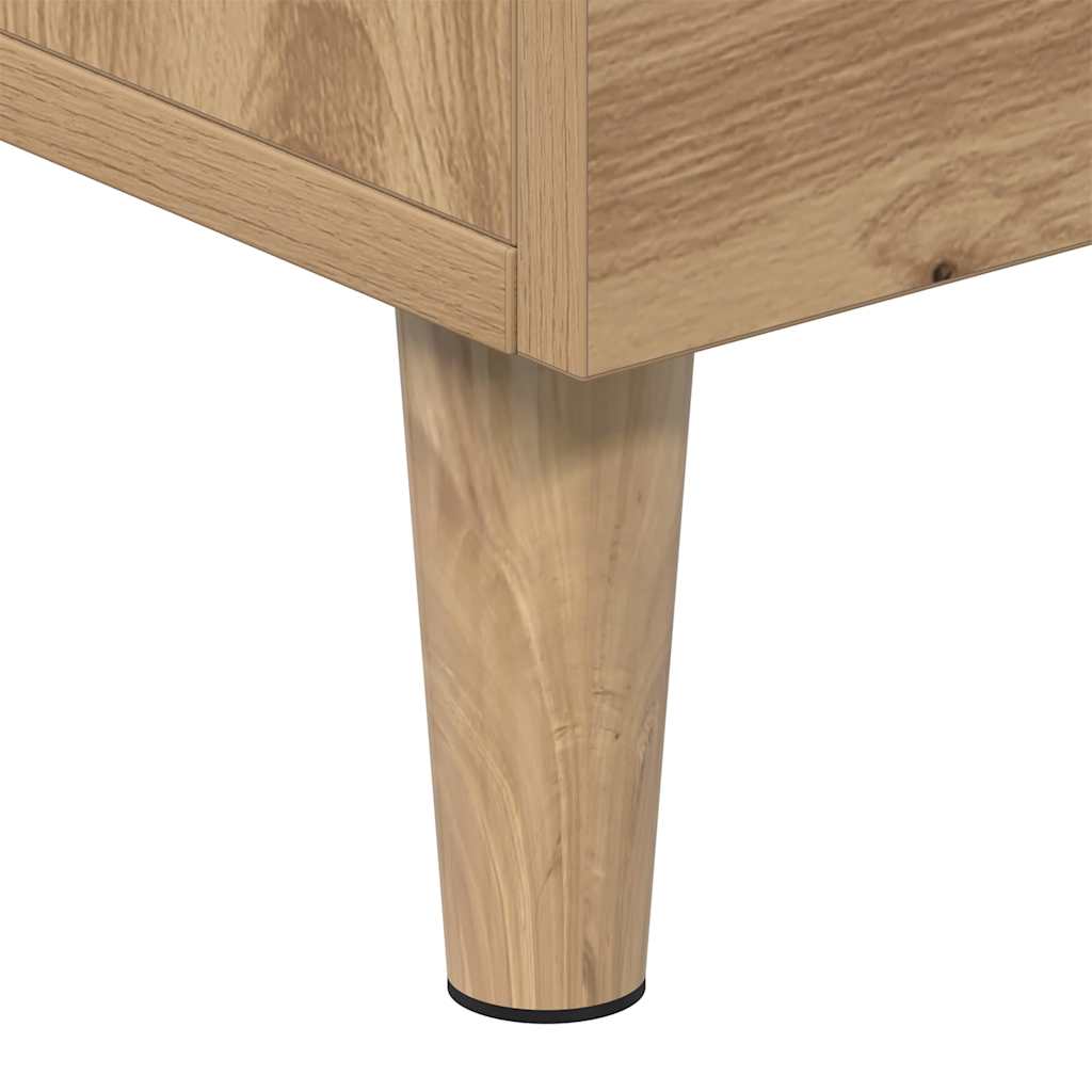 vidaXL Ντουλάπι TV artisan δρυς 150 x 30 x 50 εκ Επεξεργασμένο ξύλο