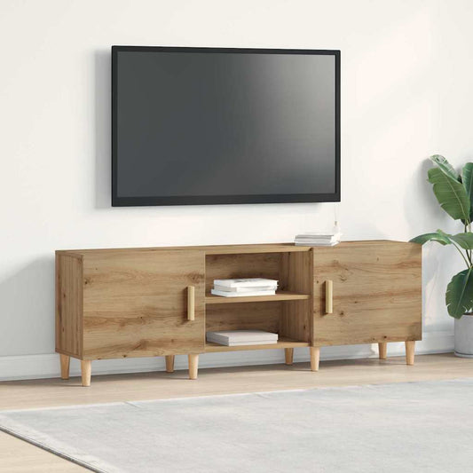 vidaXL Ντουλάπι TV artisan δρυς 150 x 30 x 50 εκ Επεξεργασμένο ξύλο