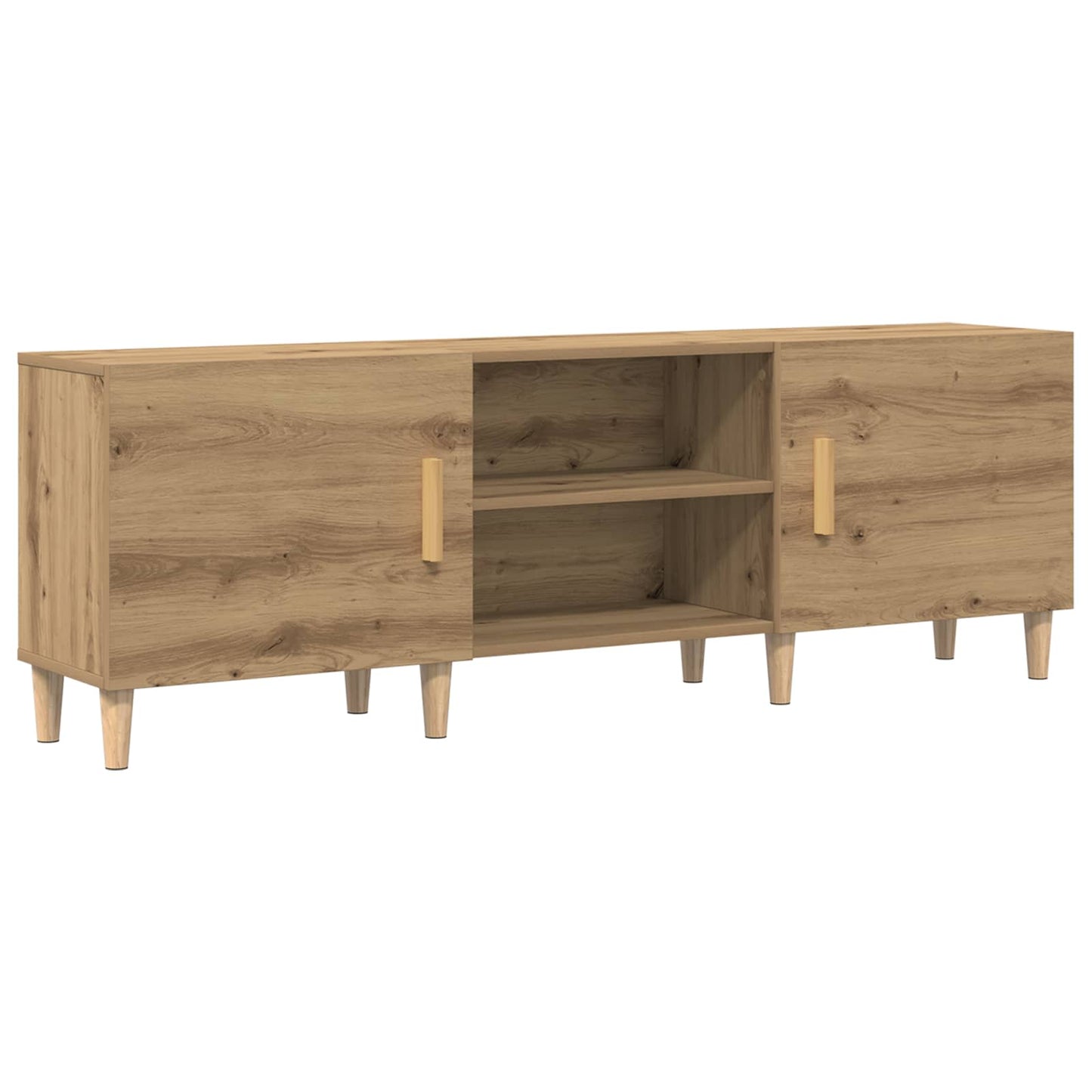 vidaXL Ντουλάπι TV artisan δρυς 150 x 30 x 50 εκ Επεξεργασμένο ξύλο
