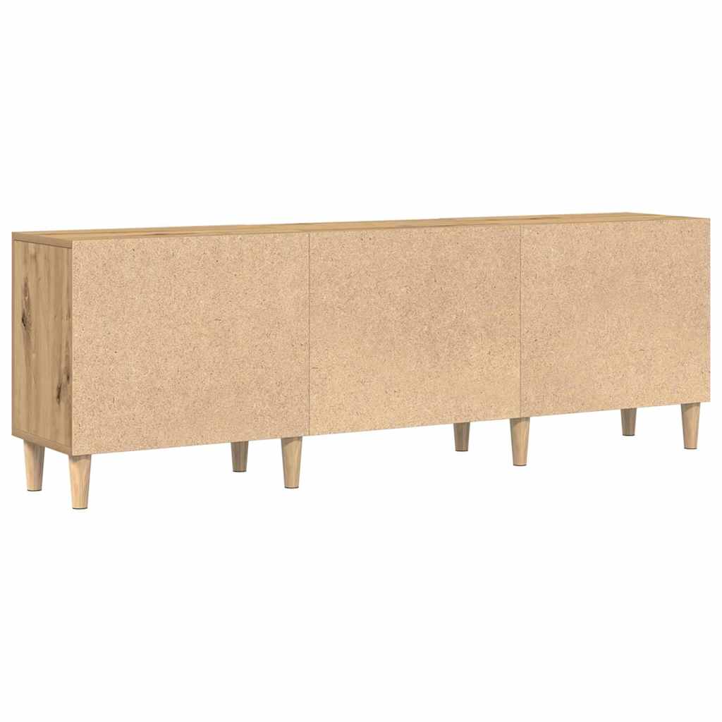 vidaXL Ντουλάπι TV artisan δρυς 150 x 30 x 50 εκ Επεξεργασμένο ξύλο
