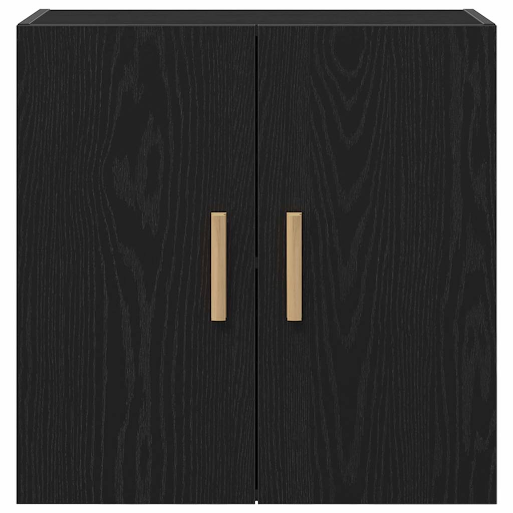 vidaXL Ντουλάπα Τοίχου Μαύρη δρυς 60 x 30 x 60 cm Επεξεργασμένο ξύλο