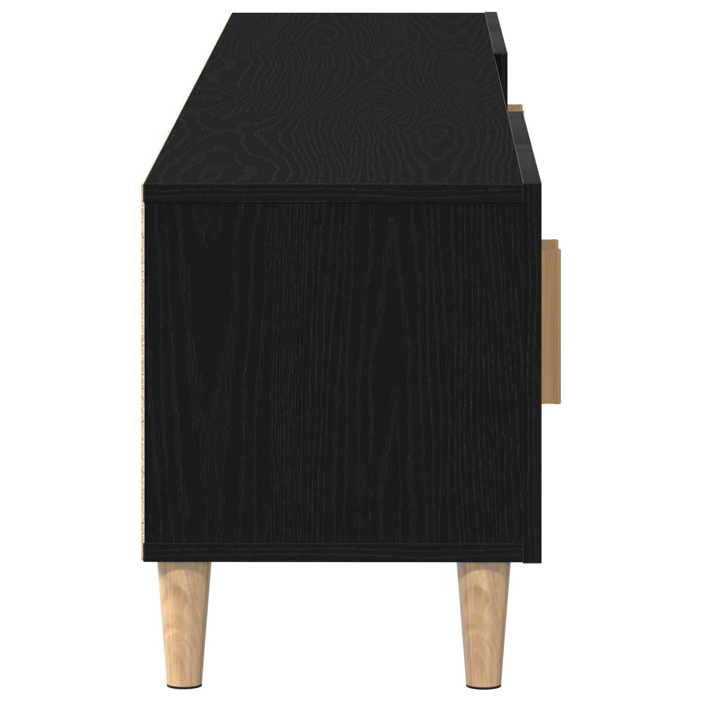 vidaXL Ντουλάπι TV Μαύρη Οξυά 180 x 31,5 x 40 εκ. Επεξεργασμένο ξύλο