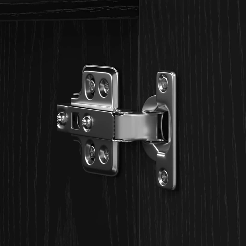 vidaXL Ντουλάπι TV Μαύρη Οξυά 180 x 31,5 x 40 εκ. Επεξεργασμένο ξύλο