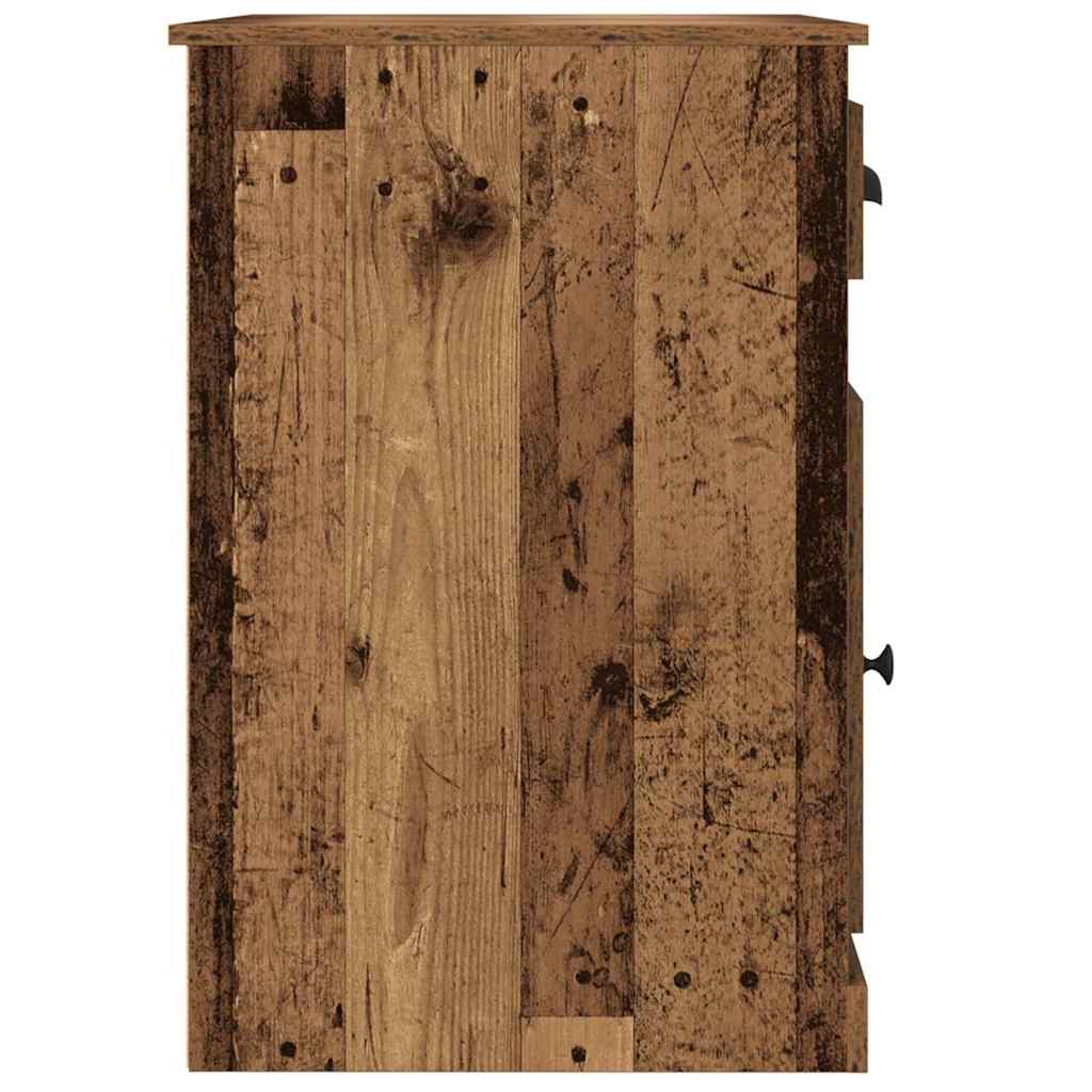 vidaXL Γραφείο Παλιό Ξύλο 50 x 115 x 75 εκ. Επεξεργασμένο ξύλο