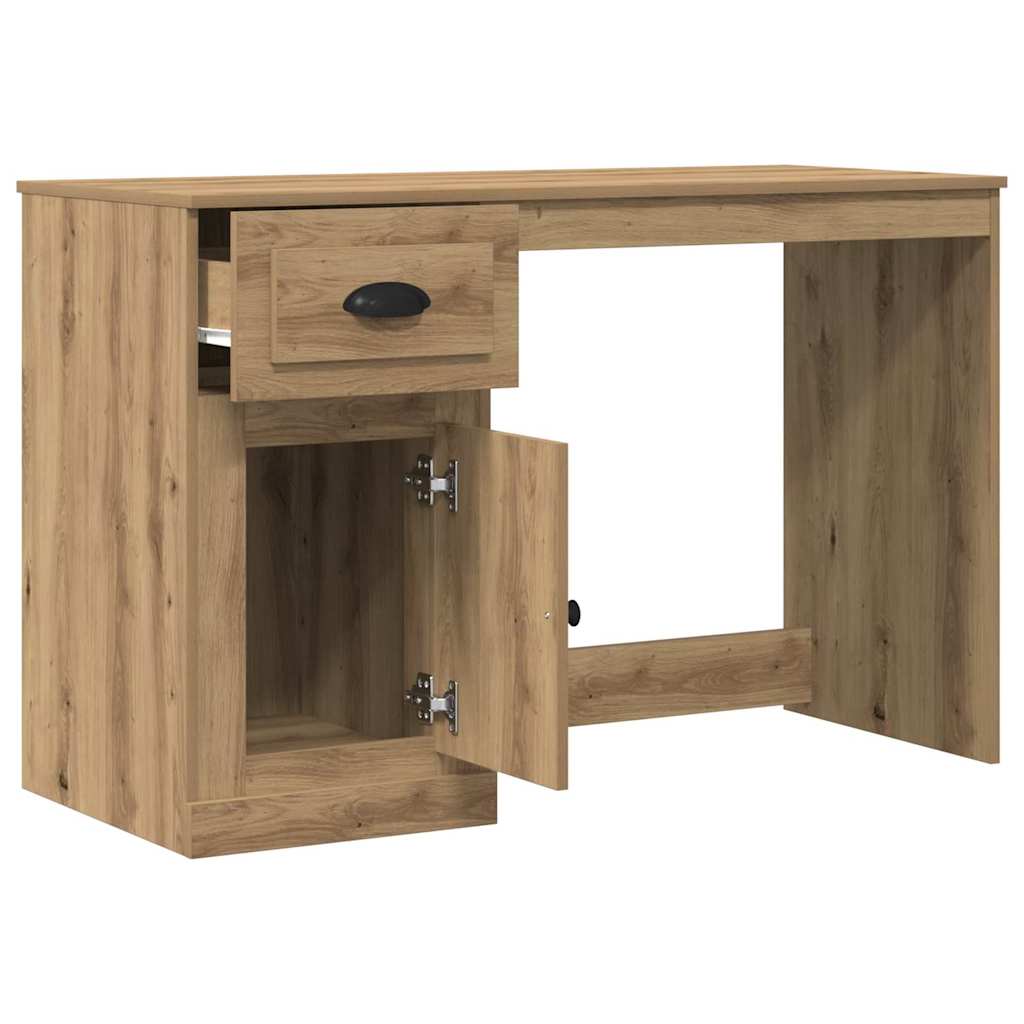 vidaXL Γραφείο Artisan Oak 50 x 115 x 75 εκ. Επεξεργασμένο ξύλο