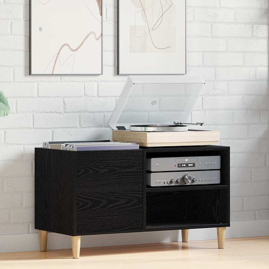vidaXL Ντουλάπι δίσκων βινυλίου 84,5 x 38 x 48 cm Επεξεργασμένο Ξύλο