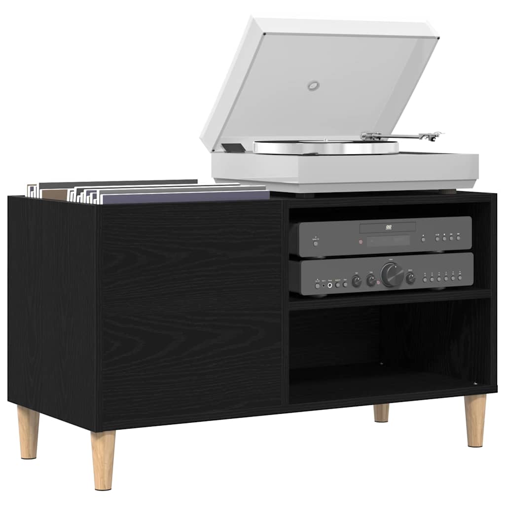 vidaXL Ντουλάπι δίσκων βινυλίου 84,5 x 38 x 48 cm Επεξεργασμένο Ξύλο