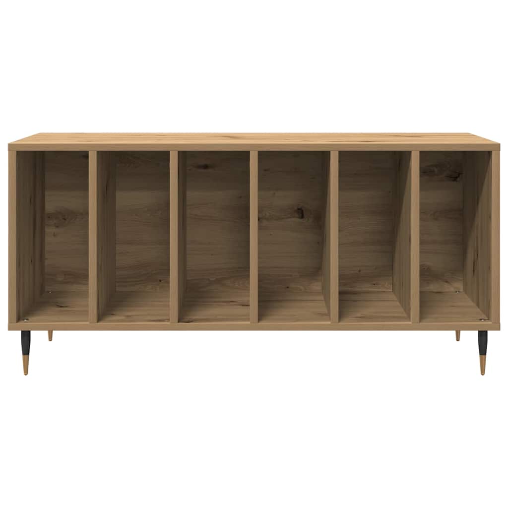 vidaXL Ντουλάπι δίσκων βινυλίου artisan δρυς 100 x 38 x 48 εκ.