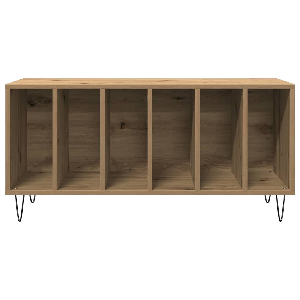 vidaXL Ντουλάπι δίσκων βινυλίου artisan δρυς 100 x 38 x 48 εκ.