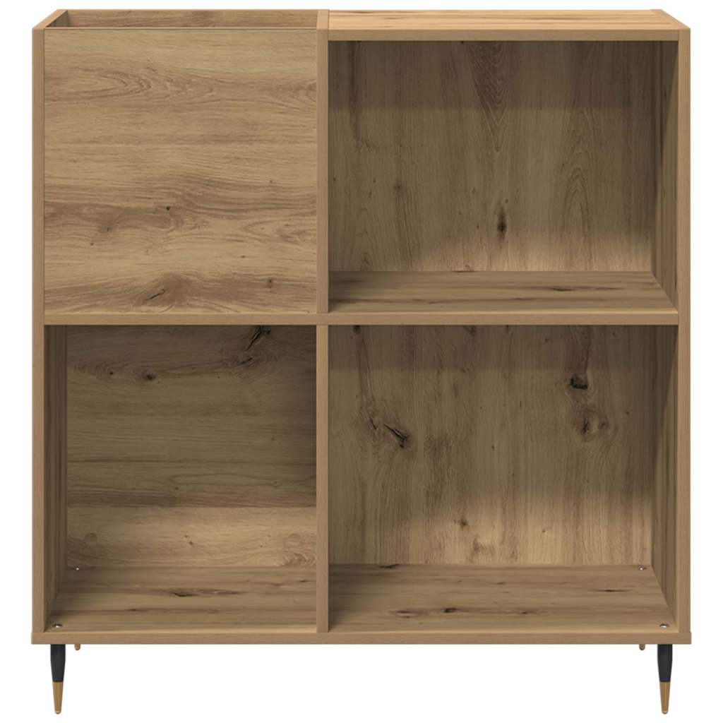 vidaXL Ντουλάπι δίσκων βινυλίου artisan δρυς 85 x 38 x 89 εκ.
