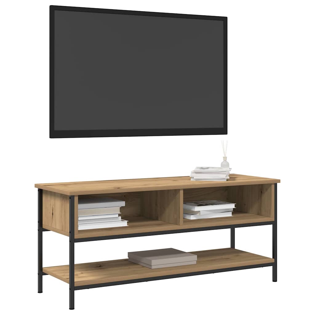 vidaXL Σετ επίπλου τηλεόρασης Επιτοίχιο Artisan Oak 100 x 35 x 45 εκ.