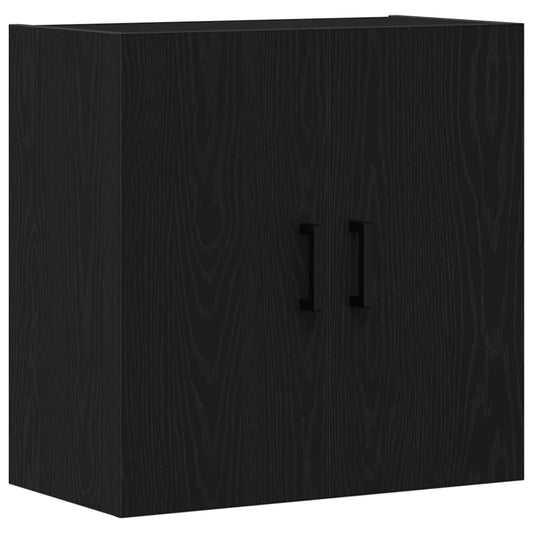 vidaXL Ντουλάπα Τοίχου Μαύρη δρυς 60 x 31 x 60 εκ. Επεξεργασμένο ξύλο