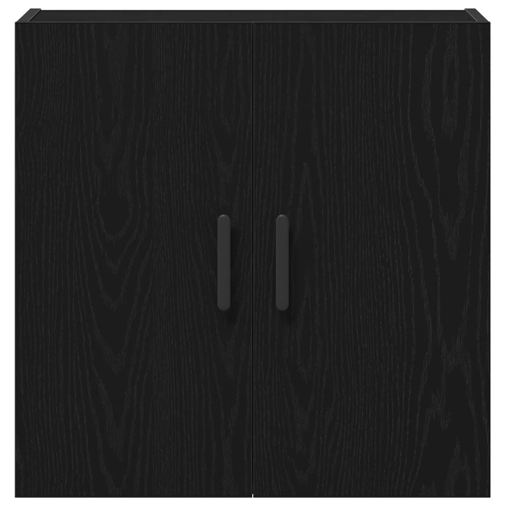 vidaXL Ντουλάπα Τοίχου Μαύρη δρυς 60 x 31 x 60 εκ. Επεξεργασμένο ξύλο